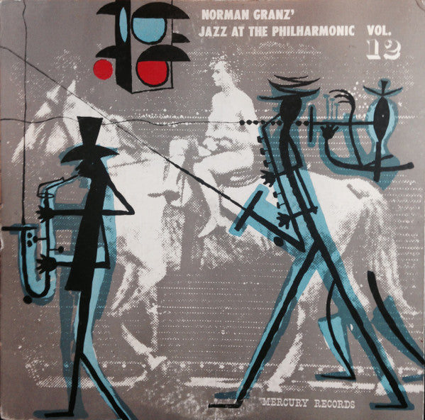 Jazz At The Philharmonic : Norman Granz' Jazz At The Philharmonic Vol. 12 (10")