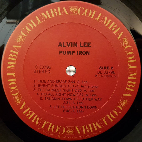 Alvin Lee : Pump Iron! (LP, Album, RE)