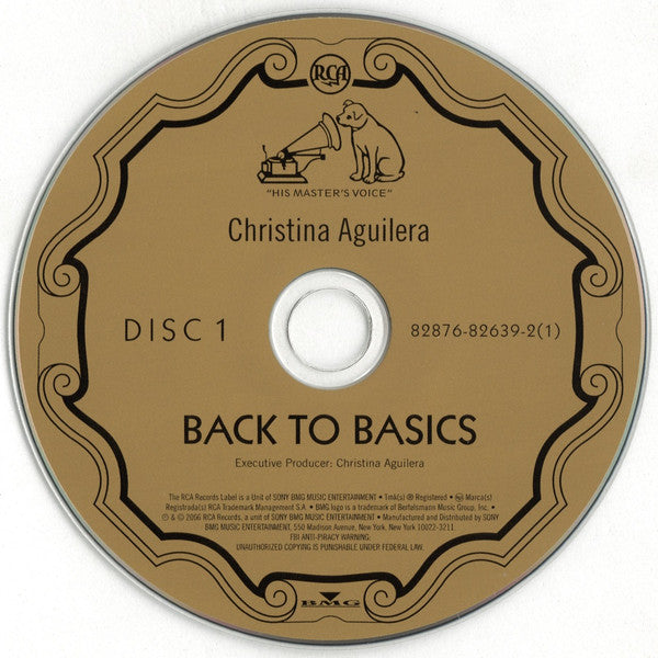 Christina Aguilera : Back To Basics (CD, Album + CD, Album, Enh)