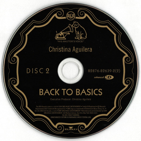 Christina Aguilera : Back To Basics (CD, Album + CD, Album, Enh)