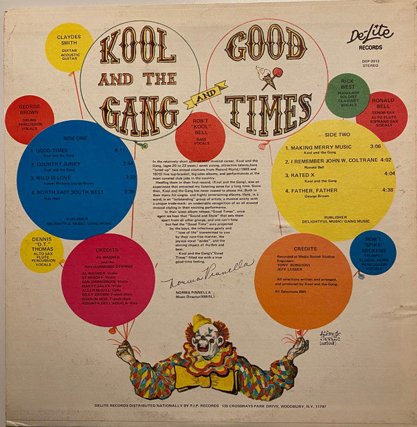 Kool & The Gang : Good Times (LP, Album)