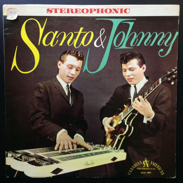 Santo & Johnny : Santo & Johnny (LP, Album, RP)