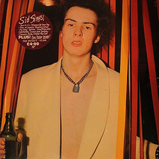 Sid Vicious : Sid Sings (LP, Album, Fir)