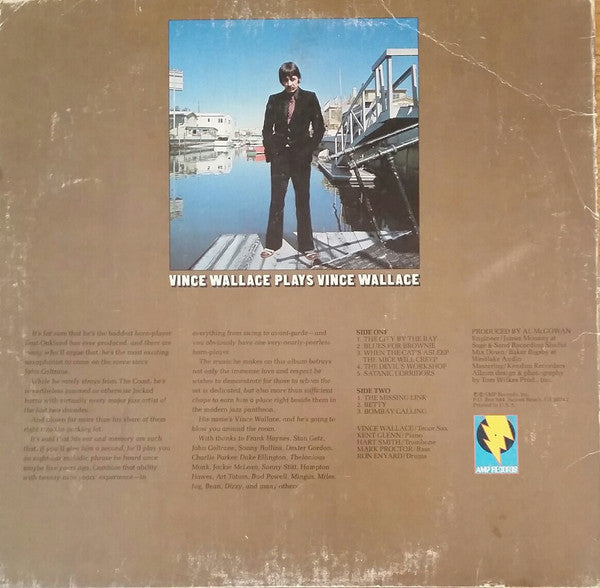 Vince Wallace : Vince Wallace Plays Vince Wallace (LP, Album)