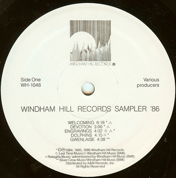 Various : Windham Hill Records Sampler '86 (LP, RE, Smplr, EMW)