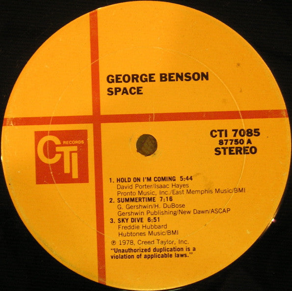 George Benson : Space (LP, Album)