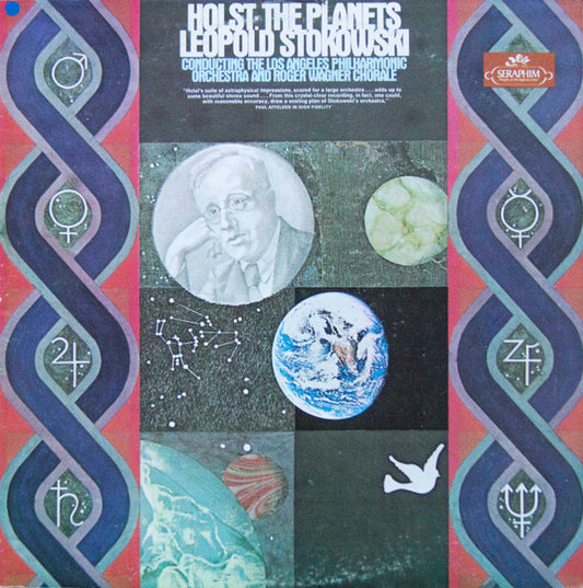 Gustav Holst - Leopold Stokowski Conducting The Los Angeles Philharmonic Orchestra And The Roger Wagner Chorale : The Planets (LP)