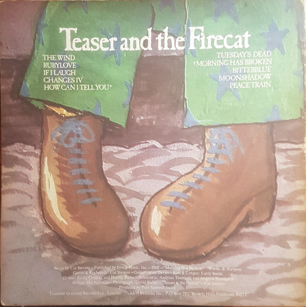 Cat Stevens : Teaser And The Firecat (LP, Album, Club, Gat)