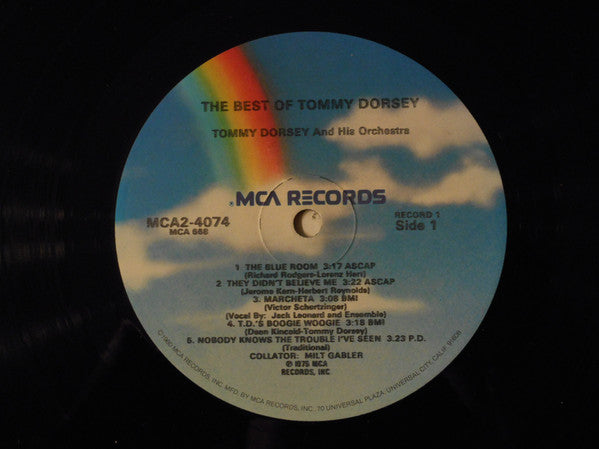 Tommy Dorsey And His Orchestra : The Best Of Tommy Dorsey (2xLP, Album, Comp, RP)