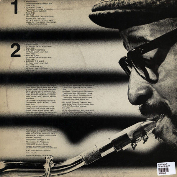 Yusef Lateef : The Gentle Giant (LP, Album, Pre)