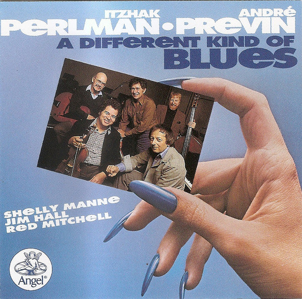 Itzhak Perlman, André Previn, Shelly Manne, Jim Hall, Red Mitchell : A Different Kind Of Blues (CD, Album)