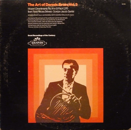 Dennis Brain : The Art Of Dennis Brain, Vol. 3 (LP, Mono, RE)