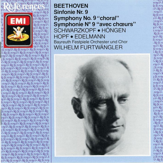 Ludwig van Beethoven / Elisabeth Schwarzkopf • Elisabeth Höngen • Hans Hopf • Otto Edelmann, Orchester der Bayreuther Festspiele Und Chor der Bayreuther Festspiele, Wilhelm Furtwängler : Sinfonie No. 9 = Symphony No. 9 "Choral" = Symphonie No. 9 "Avec Choeurs" (CD, Album, Mono, RE, RM)