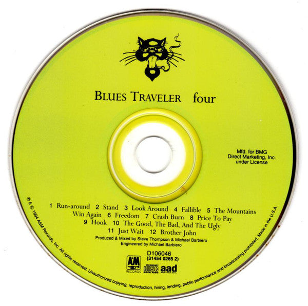 Blues Traveler : Four (CD, Album, Club)