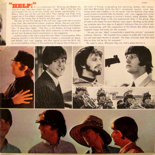 Buy The Beatles : Help! (Original Motion Picture Soundtrack) (LP, Album,  RE, Pur) Online for a great price – The Turntable Store