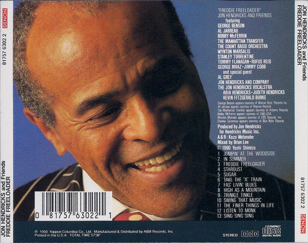 Jon Hendricks & Friends : Freddie Freeloader (CD, Album)