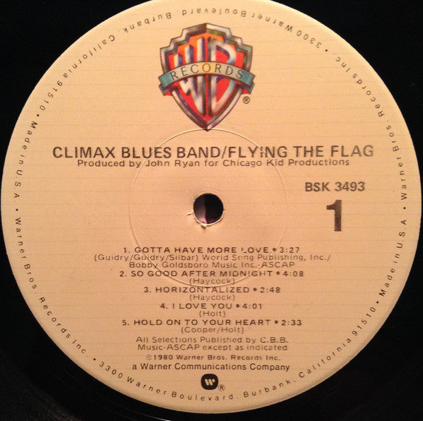 Climax Blues Band : Flying The Flag (LP, Album, Cap)