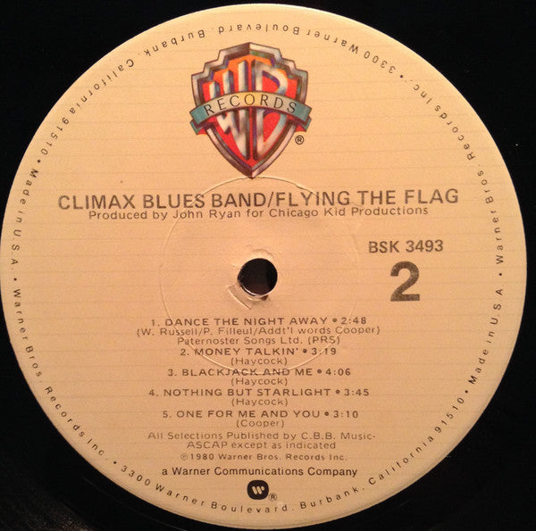 Climax Blues Band : Flying The Flag (LP, Album, Cap)