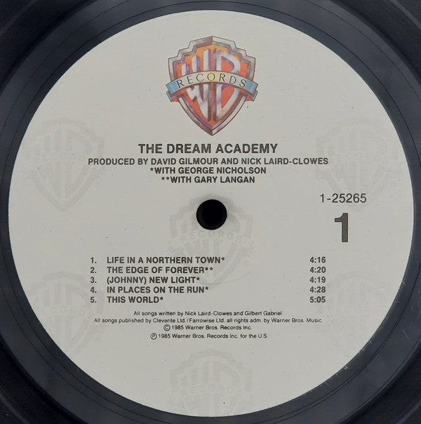 The Dream Academy : The Dream Academy (LP, Album, SRC)