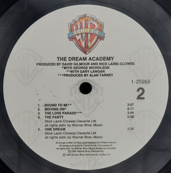 The Dream Academy : The Dream Academy (LP, Album, SRC)