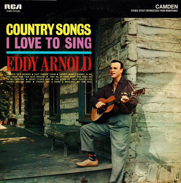 RARE 5 Album Boxed Set Eddy sold Arnold The One & Only Eddy Arnold Vintage Vinyl Record Album lp RCA Camden CCS 0675 (e)