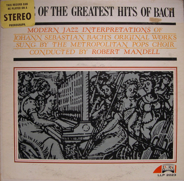 Robert Mandell : More Of The Greatest Hits Of Bach (LP, Mono)