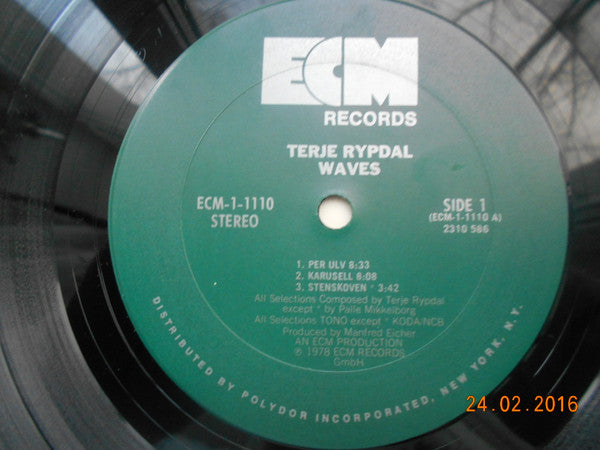 Terje Rypdal : Waves (LP, Album)