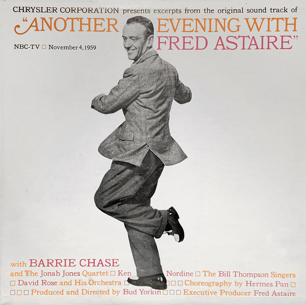 Fred Astaire : Another Evening With Fred Astaire (LP, Promo)