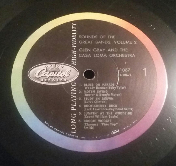 Glen Gray & The Casa Loma Orchestra : Sounds Of The Great Bands Volume 2 (LP, Album, Mono)