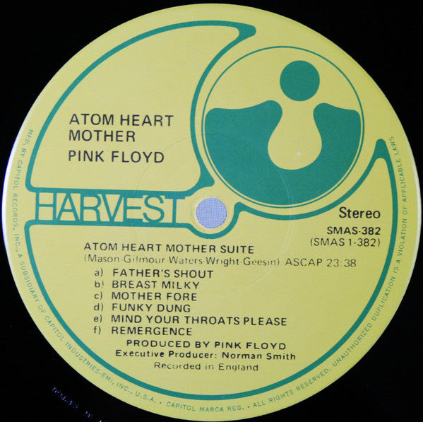 Pink Floyd : Atom Heart Mother (LP, Album, RE, RP, Jac)