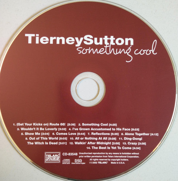 Tierney Sutton : Something Cool (CD, Album, Dig)