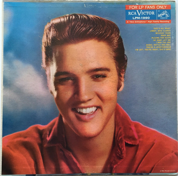 Elvis Presley : For LP Fans Only (LP, Comp, Mono, Ind)