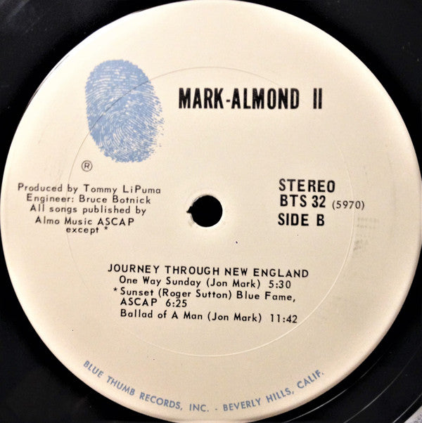 Mark-Almond : Mark-Almond II (LP, Album, Pit)