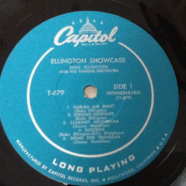 Duke Ellington And His Orchestra : Ellington Showcase (LP, Mono, gre)