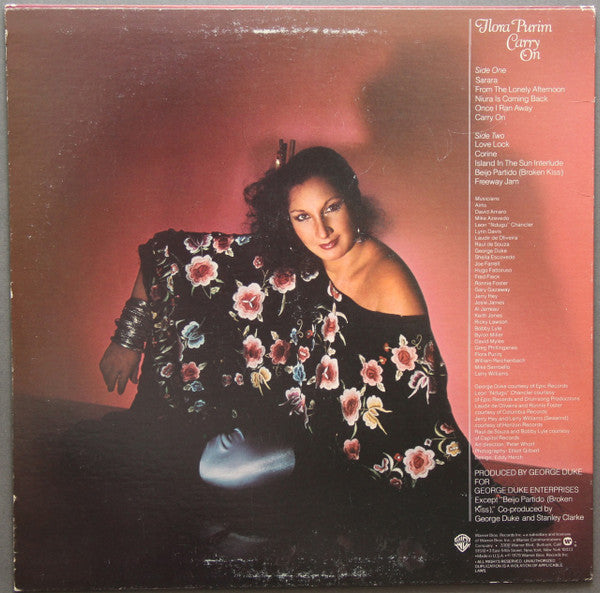 Flora Purim : Carry On (LP, Album, Win)