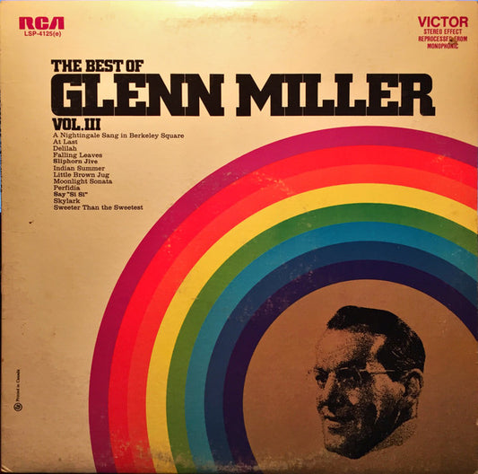 Glenn Miller : The Best Of Glenn Miller Vol. III (LP, Comp, RE, Ele)