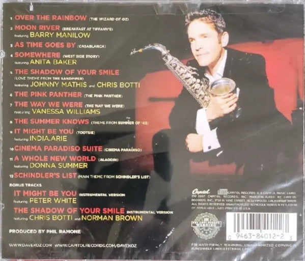 Dave Koz : At The Movies (CD, Album)