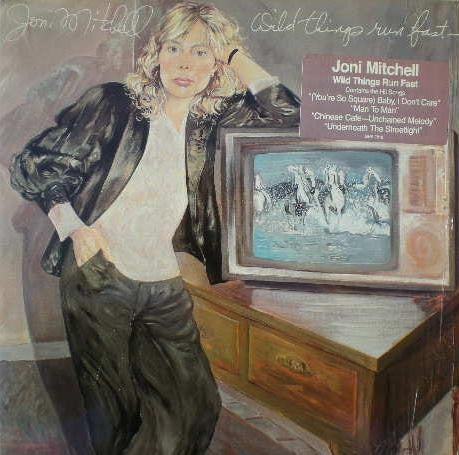 Joni Mitchell : Wild Things Run Fast (LP, Album, Spe)