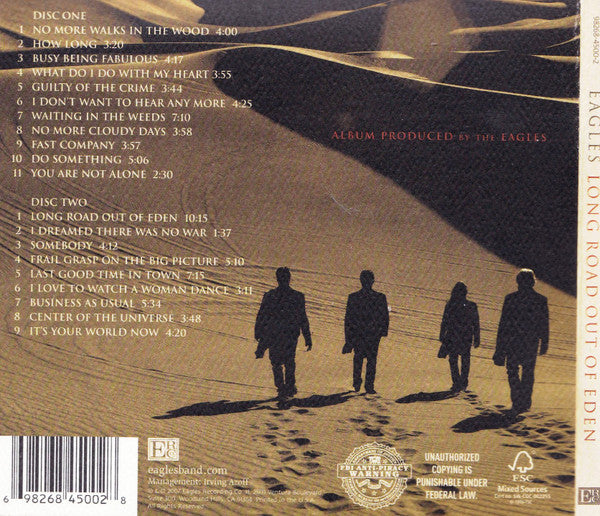 Eagles : Long Road Out Of Eden (2xCD, Album, Dig)