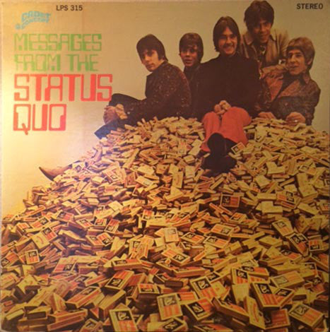 Status Quo : Messages From The Status Quo (LP, Promo)