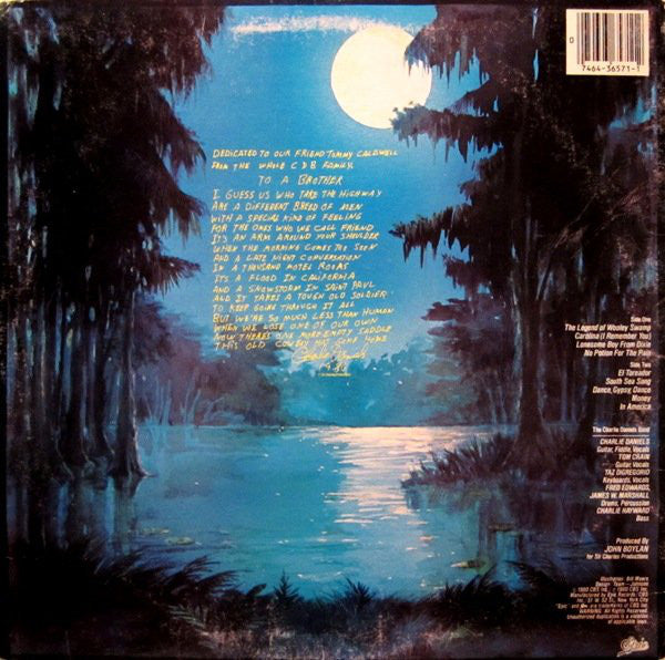 The Charlie Daniels Band : Full Moon (LP, Album)