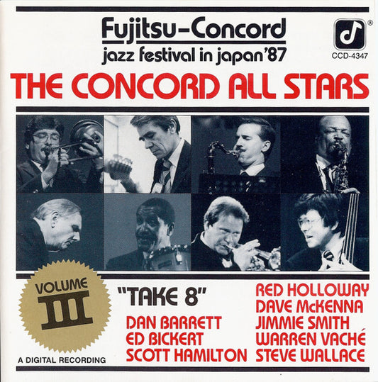 The Concord All Stars : Take 8 (CD, Album)