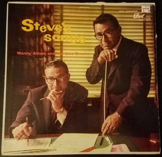 Manny Albam And His Jazz Greats : Steve's Songs (LP, Album, Mono)