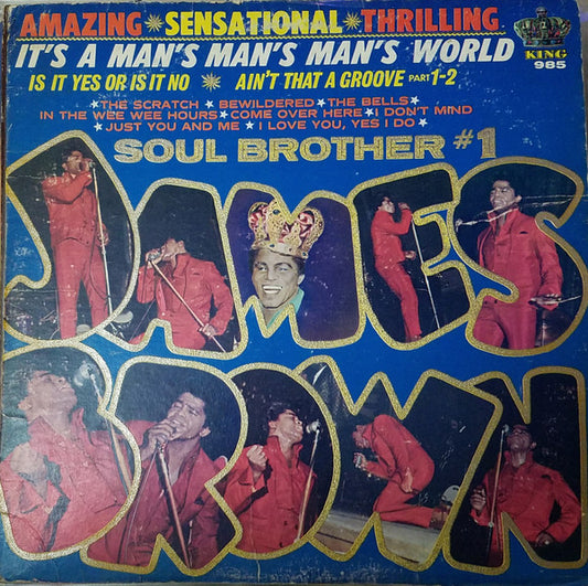 James Brown : It's A Man's Man's Man's World (LP, Album, Mono)