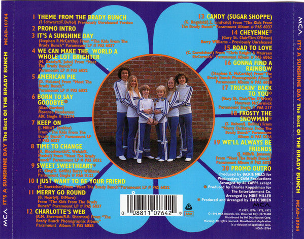 The Brady Bunch : It's A Sunshine Day (The Best Of The Brady Bunch) (CD, Comp, RM)