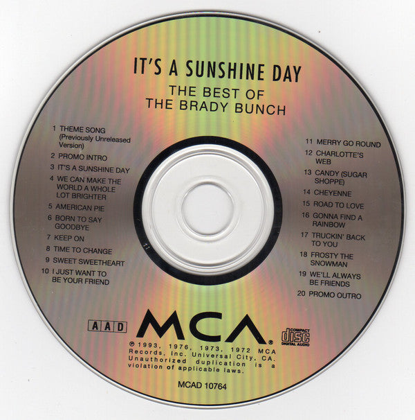 The Brady Bunch : It's A Sunshine Day (The Best Of The Brady Bunch) (CD, Comp, RM)