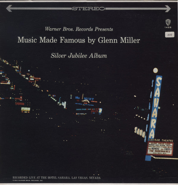 Tex Beneke, Ray Eberle, The Modernaires, Paula Kelly : Music Made Famous By Glenn Miller [Silver Jubilee Album] (LP, Album)