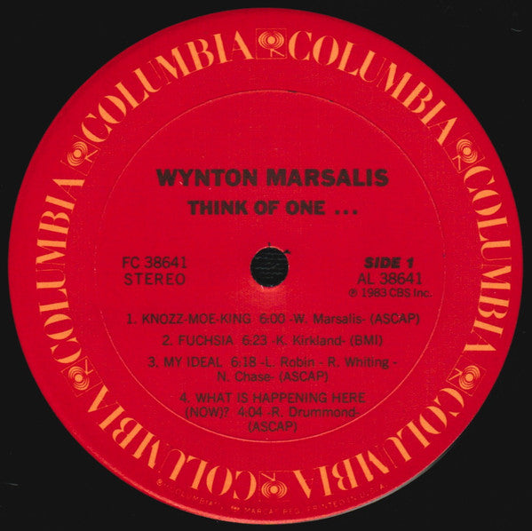 Wynton Marsalis : Think Of One (LP, Album)