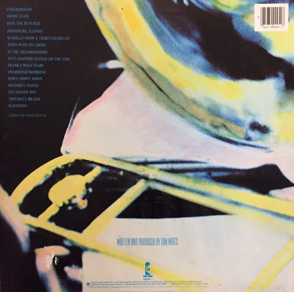 Tom Waits : Swordfishtrombones (LP, Album, SRC)