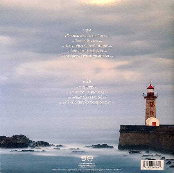 David Crosby : Lighthouse (LP, Album, Tra)